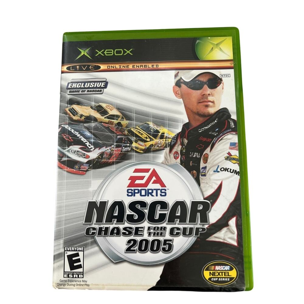 Nascar 2005: Chase for the Cup Complete in Box w/ Manual and Insert Xbox, 2004